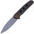 Нож We Knife Shakan Stonewash сталь CPM-20CV рукоять Black Titanium (WE20052B-1)
