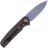Нож We Knife Shakan Stonewash сталь CPM-20CV рукоять Black Titanium (WE20052B-1)