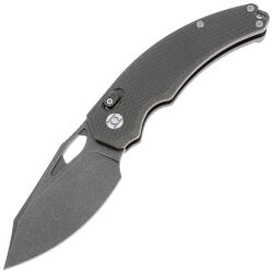 Нож Kunwu X-Padre stonewash сталь Elmax рукоять Diamond Texture Ti
