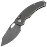 Нож Kunwu X-Padre stonewash сталь Elmax рукоять Diamond Texture Ti