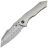 Нож WE Knife High-Fin XL сталь Hakkapella Damasteel рукоять Diamond Pattern Ti (WE24010-DS1)