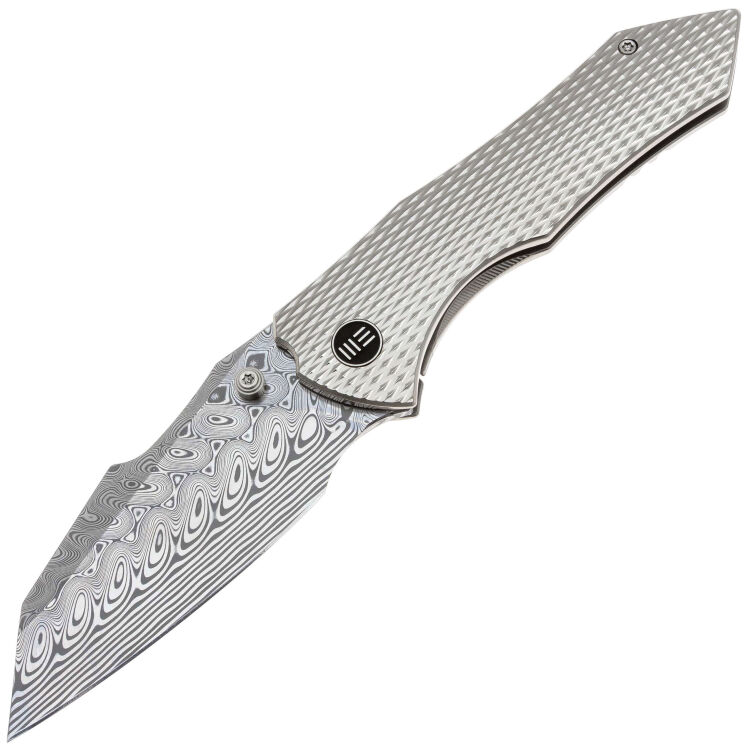 Нож WE Knife High-Fin XL сталь Hakkapella Damasteel рукоять Diamond Pattern Ti (WE24010-DS1)