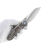 Нож Remette Kestrel satin сталь S35VN рукоять Gray Titanium/Colored Red CF (RTPO-B)