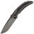 Нож TuoTown Tiburon DLC сталь Tmax рукоять Black Crystal Ti/Chaotic Black CF