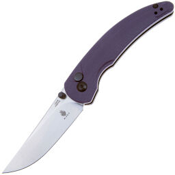 Нож Kizer Chili Pepper Satin сталь 154CM рукоять Purple G10