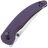 Нож Kizer Chili Pepper Satin сталь 154CM рукоять Purple G10