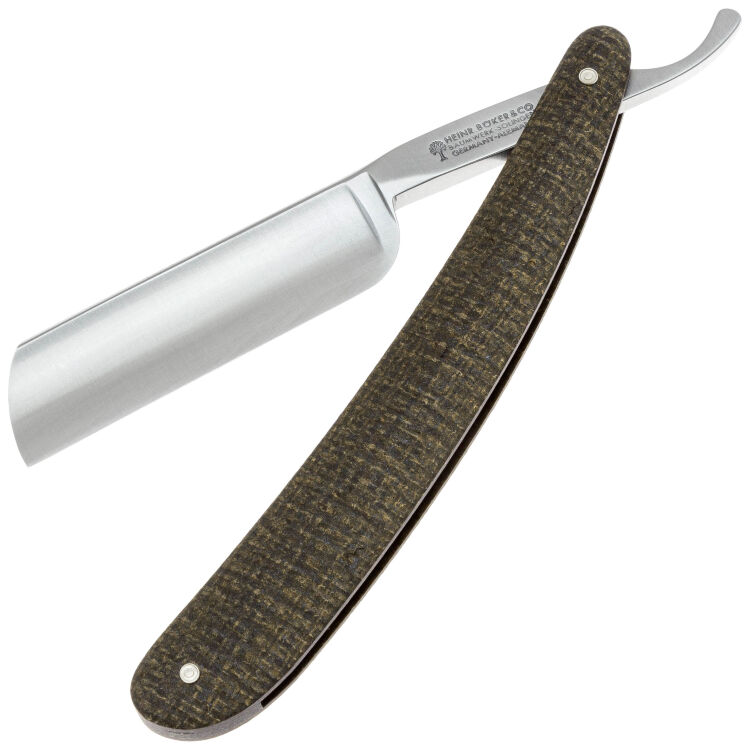 Опасная бритва Boker Lounge-Bar 6/8" Carbon Steel рукоять Micarta (140211)