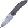 Нож WE Knife Makani rubbed satin сталь CPM-20CV рукоять Gray Titanium (WE21048-2)