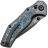 Нож Kansept Apollo blackwash сталь S35VN рукоять Ti/Arctic Storm FatCarbon