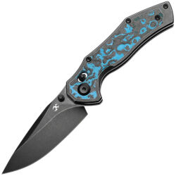 Нож Kansept Apollo blackwash сталь S35VN рукоять Ti/Arctic Storm FatCarbon
