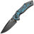 Нож Kansept Apollo blackwash сталь S35VN рукоять Ti/Arctic Storm FatCarbon