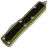 Нож Microtech Daytona S/E stonewash сталь M390 рукоять OD Green Aluminum (124-10ODS)