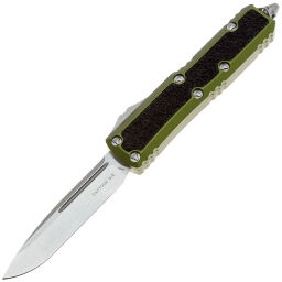 Нож Microtech Daytona S/E stonewash сталь M390 рукоять OD Green Aluminum (124-10ODS)