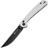 Нож Sencut Skelfin black сталь 9Cr18MoV рукоять White G10 (S25007-1)