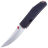 Нож GiantMouse ACE Clyde сталь N690 Satin рукоять Black Aluminium