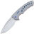 Нож WE Knife Nexusia satin сталь CPM-20CV рукоять Gray Ti (WE22044-2)
