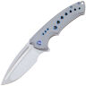 Нож WE Knife Nexusia satin сталь CPM-20CV рукоять Gray Ti (WE22044-2)