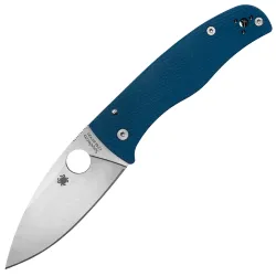 Нож Spyderco Bodacious сталь CPM-SPY27 рукоять Cobalt Blue G10 (C263GPCBL)
