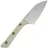 Нож кухонный Microtech 4" Santoku сталь M390MK рукоять Ivory G10 (3300-10IV)