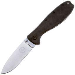 Нож ESEE Zancudo Stonewash сталь AUS-8 рукоять Black GFN (BRKR1)