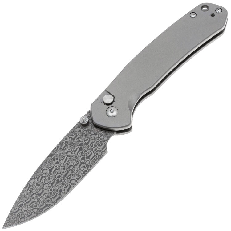 Нож CJRB Pyrite сталь Damascus рукоять Titanium (J1925T-DM)