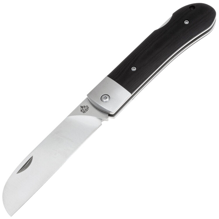 Нож QSP Worker satin сталь N690 рукоять Black G10 (QS128-A)