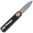 Нож Vosteed Corgi stonewash сталь 14C28N рукоять Black Micarta