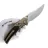 Нож WE Knife Skynix satin сталь M390 рукоять Champagne Titanium/Carbon Fiber