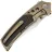 Нож WE Knife Skynix satin сталь M390 рукоять Champagne Titanium/Carbon Fiber