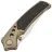 Нож WE Knife Skynix satin сталь M390 рукоять Champagne Titanium/Carbon Fiber