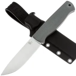 Нож Owl Knife Hoot сталь N690 рукоять серый G10