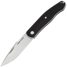 Нож Real Steel Serenity Slipjoint satin сталь N690 рукоять Black G10 (7681B)