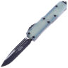 Нож Microtech UTX-85 S/E DLC/Satin сталь M390 рукоять Jade G10/Black Aluminum (231-1GTJGS)
