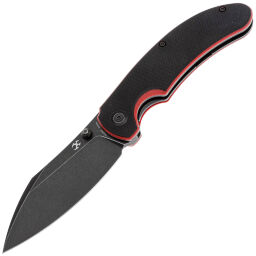 Нож Kansept Nesstreet blackwash сталь 154CM рукоять Black/Red G10