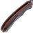 Нож Kansept Nesstreet blackwash сталь 154CM рукоять Black/Red G10