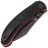 Нож Kansept Nesstreet blackwash сталь 154CM рукоять Black/Red G10