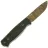 Нож HOT Knife Hoot burnt bronze camo сталь D2 рукоять Green Micarta