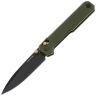 Нож Real Steel Perix black PVD сталь Nitro-V рукоять OD Green G10 (7121BG)