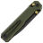 Нож Real Steel Perix black PVD сталь Nitro-V рукоять OD Green G10 (7121BG)