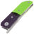 Нож Maxace Capsule-2 сталь 10CR15COMOV рукоять Green/Purple G10