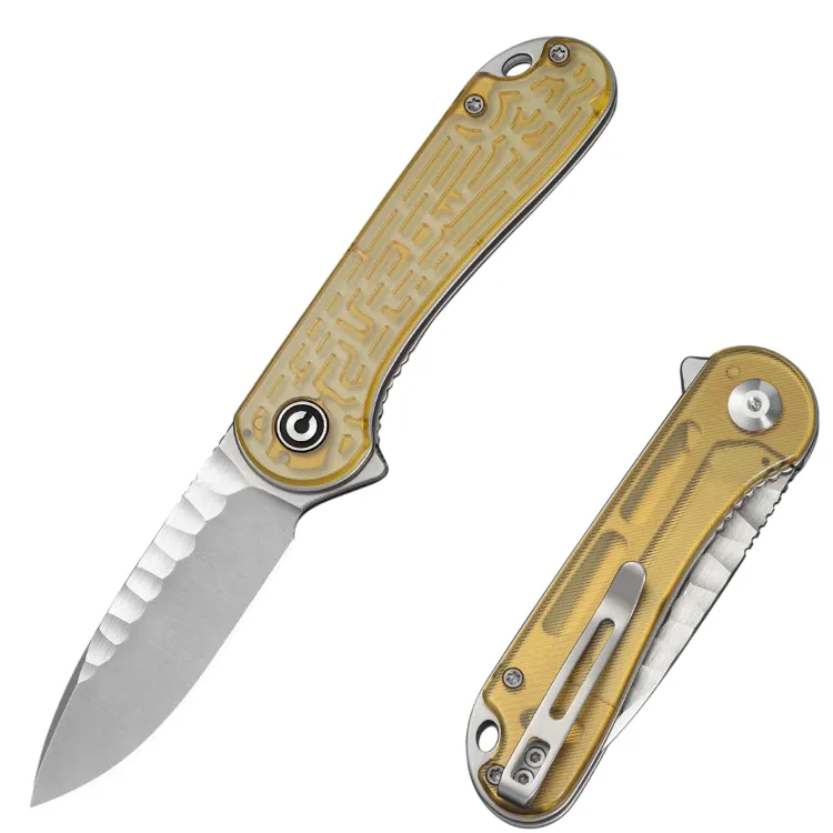 Нож CIVIVI Elementum Rock-Grind satin сталь Nitro-V рукоять Ultem (C18062AM-2)