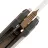 Нож Rike Knife Hummer rose gold сталь M390 рукоять Black Titanium