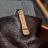 Нож Rike Knife Hummer rose gold сталь M390 рукоять Black Titanium