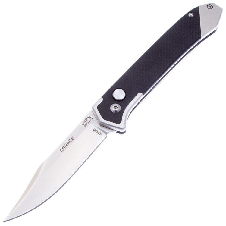 Нож Viking Nordway Mirage Satin сталь AUS-8 рукоять Black G10 (K543B)