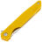 Нож SHOOZIZ HAN312 satin сталь DC53 рукоять Yellow G10