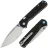 Нож CJRB Latitude stonewash сталь AR-RPM9 рукоять Black G10