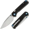 Нож CJRB Latitude stonewash сталь AR-RPM9 рукоять Black G10