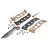 Нож Benchmade Adamas сталь MagnaСut рукоять Marble Carbon Fiber (275-05)
