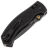 Нож FOX Anzu black PVD сталь Magnacut рукоять Black G10 (FX-560 G10B)