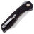 Нож CJRB Kicker сталь AR-RPM9 рукоять Black G10 (J1915-BK)